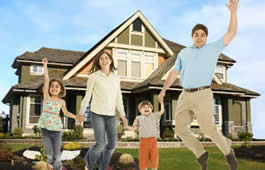 Happy Family New Home Mortgage
